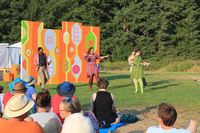Shakespears in the Park at Klahanie Park